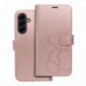Samsung Galaxy A56 Portefeuilles MEZZO Book Or rose