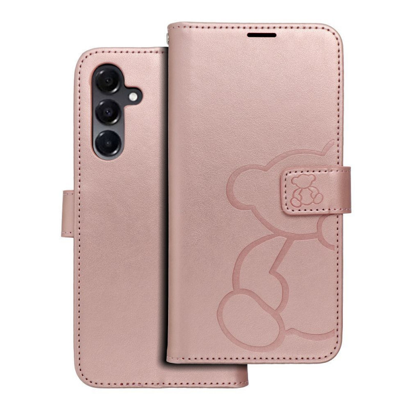 Samsung Galaxy A16 Portefeuilles MEZZO Book Or rose