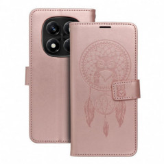 XIAOMI Redmi Note 14 Pro 4G Portefeuilles MEZZO Book Or rose