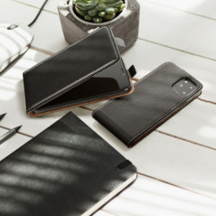 XIAOMI Redmi Note 14 Pro 4G Étuis verticaux Slim Flexi Fresh Noir
