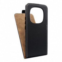 XIAOMI Redmi Note 14 Pro 4G Étuis verticaux Slim Flexi Fresh Noir