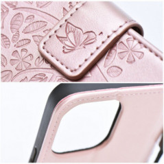 Apple iPhone 12 Pro Portefeuilles MEZZO Book Or rose