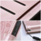 Apple iPhone 12 Pro Portefeuilles MEZZO Book Or rose