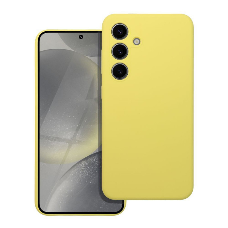 Samsung Galaxy A06 Coque Silicone 2mm Citron