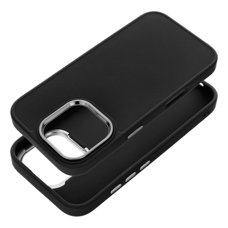 Apple iPhone 16e Coque FRAME Élégant  Noir