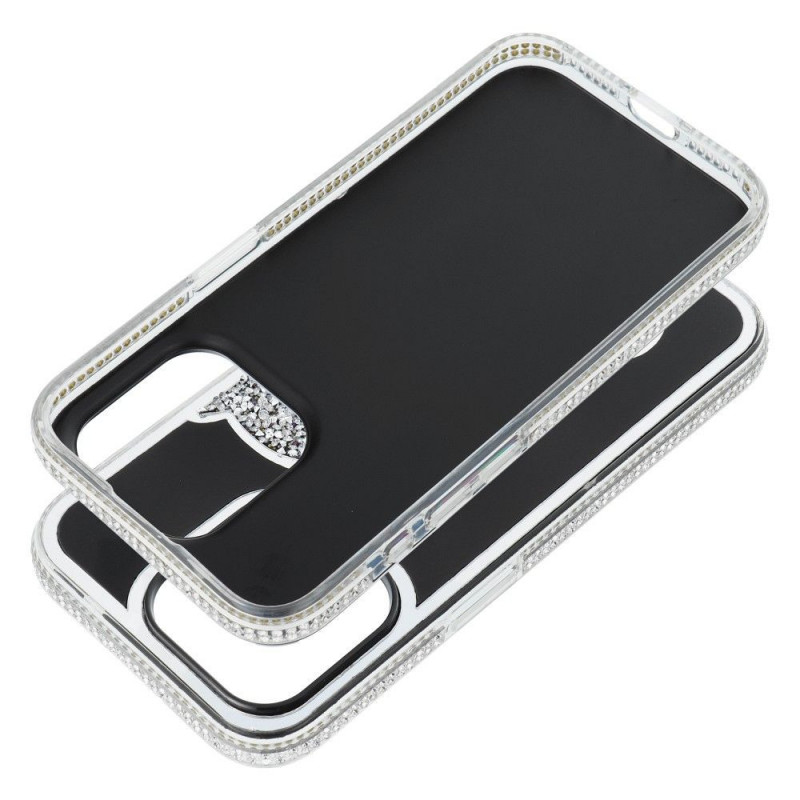 Apple iPhone 16e Coque Teddy bear Argenté