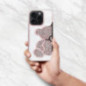 Apple iPhone 16e Coque Teddy bear Rose