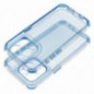 Apple iPhone 16e Coque Matrix Clear Bleu