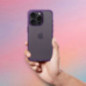 Apple iPhone 16e Coque Matrix Clear Violet clair Apple iPhone 16e Coque Matrix Clear Violet clair