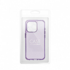 Apple iPhone 16e Coque Matrix Clear Violet clair