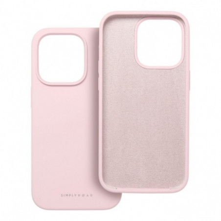 Apple iPhone 16e Coque Roar Cloud-Skin Rose clair