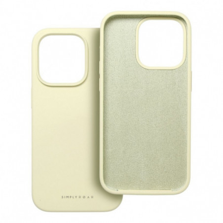 Apple iPhone 16e Coque Roar Cloud-Skin Jaune clair