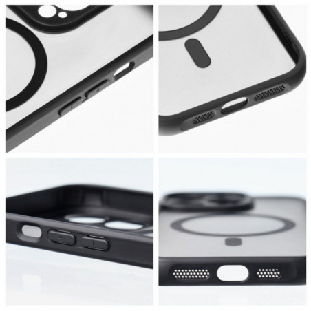 Samsung Galaxy S25 Coque Matte Mag Cove MagSAFE  Noir