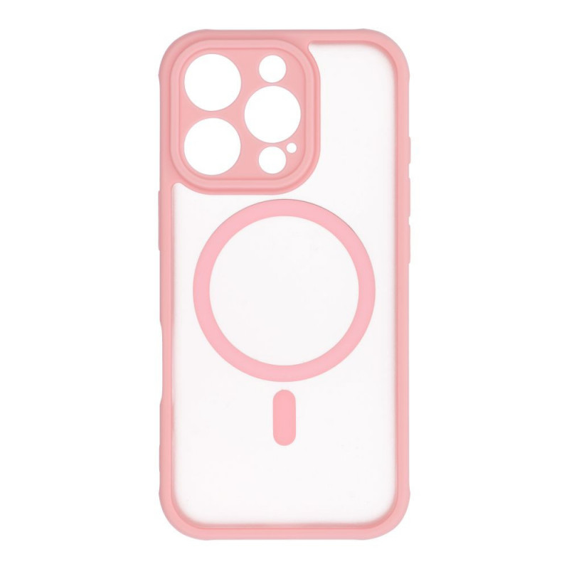 Apple iPhone 16 Pro Coque Matte Mag Cove MagSAFE  Rose