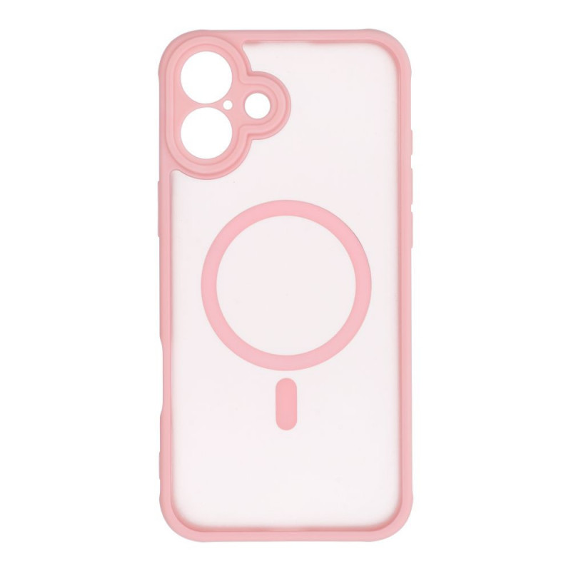 Apple iPhone 15 Pro Coque Matte Mag Cove MagSAFE  Rose