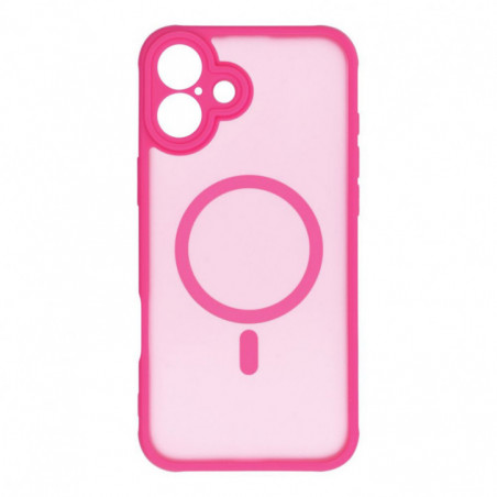 Apple iPhone 15 Coque Matte Mag Cove MagSAFE  Rose