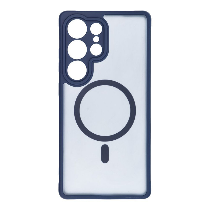 Samsung Galaxy S25 Plus Coque Matte Mag Cove MagSAFE  Bleu