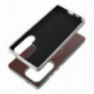 Samsung Galaxy A56 Coque Gentleman Mag Cover Élégant  MagSAFE  Brun