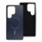 Samsung Galaxy A36 Coque Gentleman Mag Cover Élégant MagSAFE Bleu marine Samsung Galaxy A36 Coque Gentleman Mag Cover Élégant MagSAFE Bleu marine