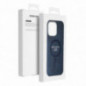 Apple iPhone 16 Pro Coque Gentleman Mag Cover Élégant MagSAFE Bleu marine Apple iPhone 16 Pro Coque Gentleman Mag Cover Élégant MagSAFE Bleu marine