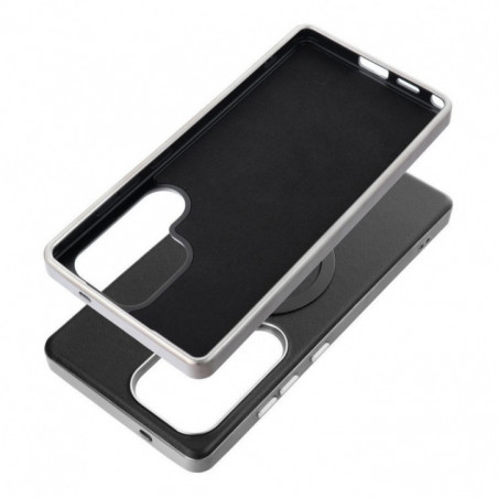 Samsung Galaxy A36 Coque Gentleman Mag Cover Élégant  MagSAFE  Noir
