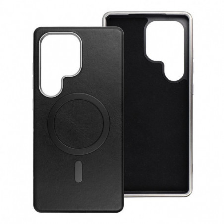 Samsung Galaxy A36 Coque Gentleman Mag Cover Élégant  MagSAFE  Noir