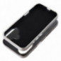 Apple iPhone 16e Coque Gentleman Mag Cover Élégant MagSAFE Noir Apple iPhone 16e Coque Gentleman Mag Cover Élégant MagSAFE Noir