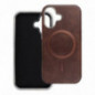 Apple iPhone 16e Coque Gentleman Mag Cover Élégant MagSAFE Brun Apple iPhone 16e Coque Gentleman Mag Cover Élégant MagSAFE Brun