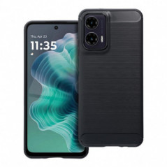 Motorola Moto G35 Coque Carbon Élégant  Noir