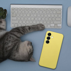 Motorola Edge Coque Silicone 2mm Citron