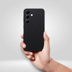 Motorola Edge Coque Silicone 2mm Noir