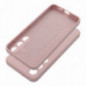 Motorola Edge Coque Silicone 2mm Rose sable