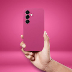 Motorola Edge Coque Silicone 2mm Rose