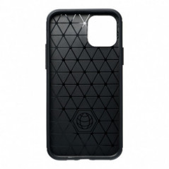 Motorola Edge Coque Carbon Élégant  Noir
