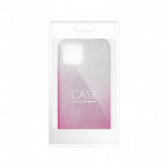 Samsung Galaxy A06 Coque Shining Transparent et rose