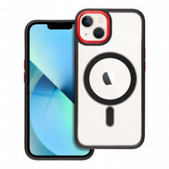 Apple iPhone 13 Coque Color Edge Mag MagSAFE  Noir