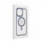 Apple iPhone 16e Coque Color Edge Mag MagSAFE  Bleu marine