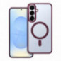 Samsung Galaxy S25 Plus Coque Matte Mag Cove MagSAFE  Rouge prune