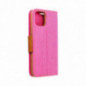 Apple iPhone 16 Portefeuilles Canvas Book Rose