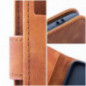 Apple iPhone 16e Portefeuilles TENDER Book Brun