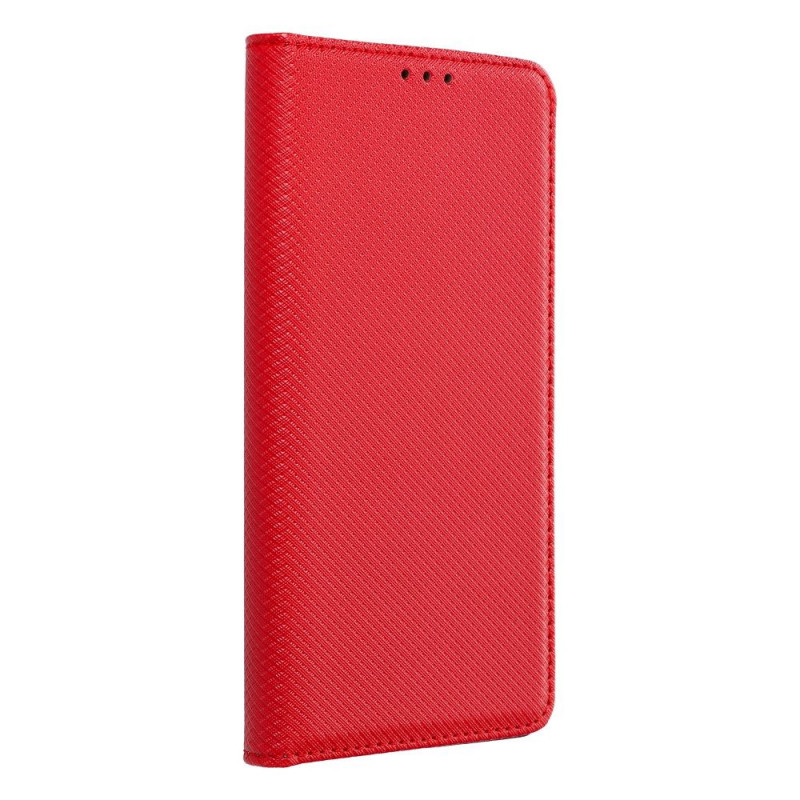 Motorola Edge Portefeuilles Smart Case Book Rouge