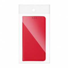 Motorola Edge Portefeuilles Smart Case Book Rouge