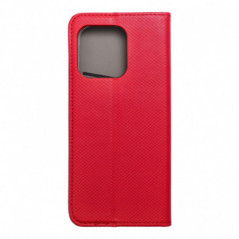 Motorola Edge Portefeuilles Smart Case Book Rouge