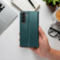 Motorola Edge Portefeuilles Smart Magneto book Vert foncé