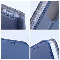Motorola Edge Portefeuilles Smart Magneto book Marine