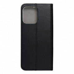 Motorola Moto G75 Portefeuilles Smart Case Book Noir