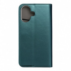 Apple iPhone 17 Portefeuilles Smart Magneto book Vert foncé