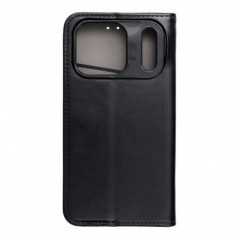 Apple iPhone 17 Pro Portefeuilles Smart Magneto book Noir