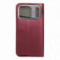 Apple iPhone 17 Pro Portefeuilles Smart Magneto book Bourgogne