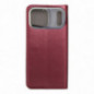 Apple iPhone 17 Pro Max Portefeuilles Smart Magneto book Bourgogne